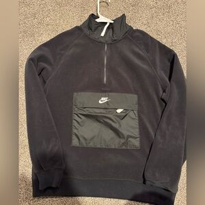 Nike Black Pullover with Front Pocket